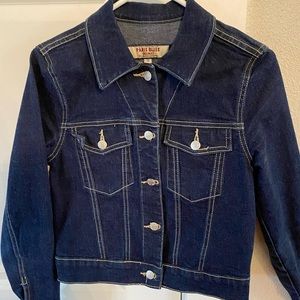 Dark denim jean jacket